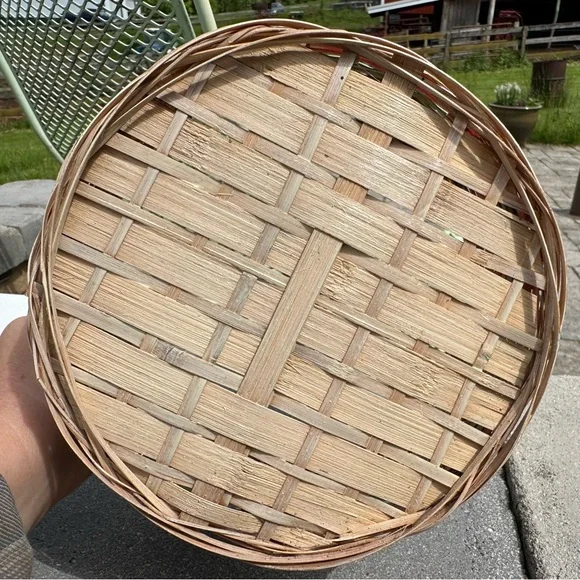 Multicolor Woven Basket - Picture 6 of 8